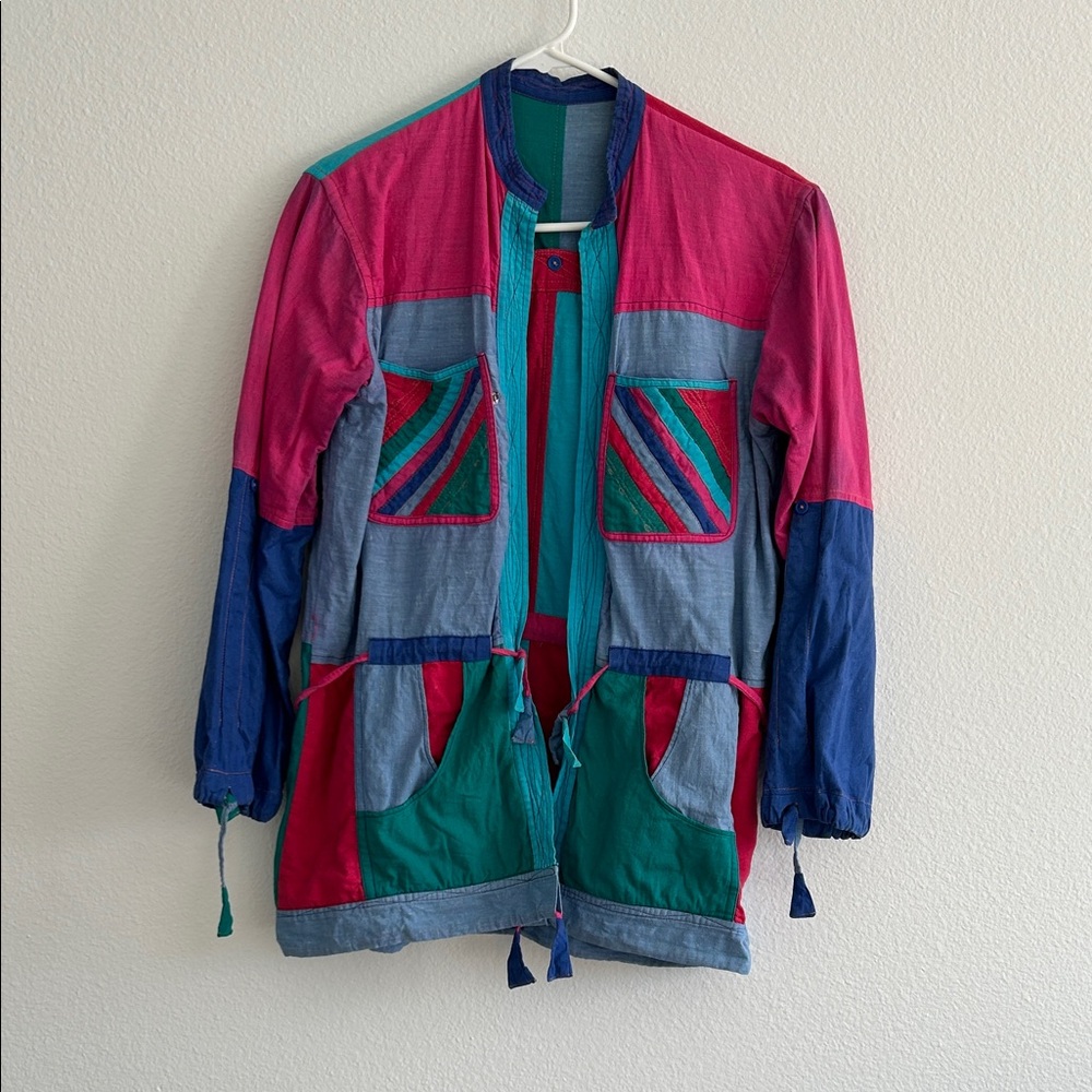 Bundle 90s Vintage Retro Patchwork 2 Jacket Bundle - image 2
